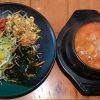 おいしい海鮮スンドゥブチゲと野菜テンコ盛りで栄養も満点！